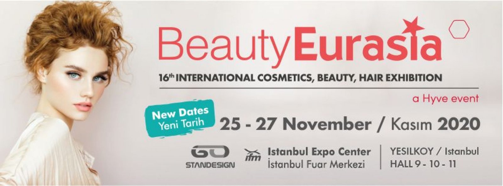 Beauty Eurasia 2020 Istanbul Exhibition Hero Stand GOSTANDESIGN
