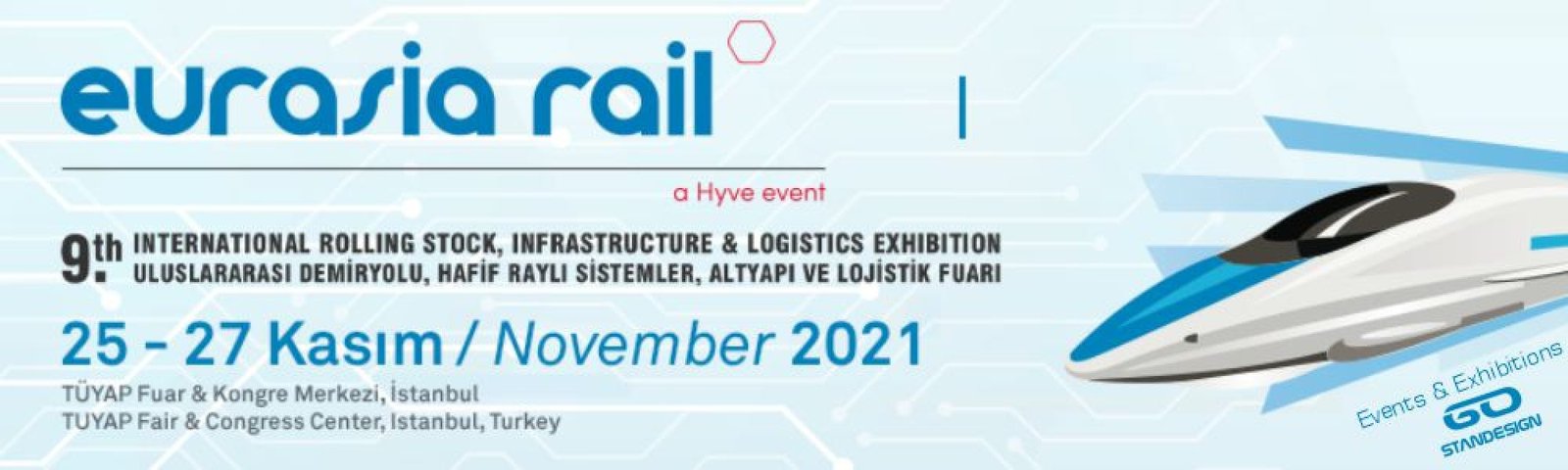 Eurasia Rail 2021 Exhibition Stand Constructions