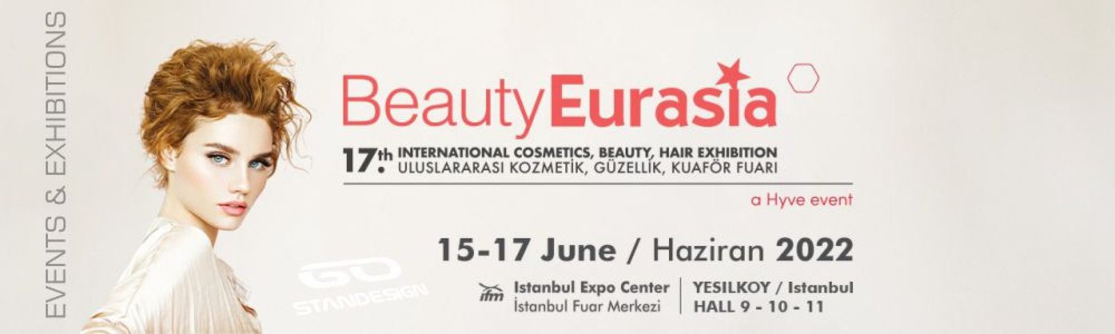 Beauty Eurasia 2022 - Stand Design, Construction and Decoration Services