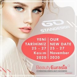 Beauty Eurasia 2020 Istanbul Exhibition Banner Stand GOSTANDESIGN